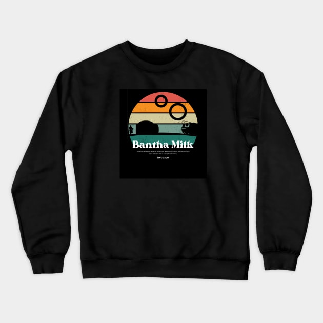 Bantha Milk Sunset Crewneck Sweatshirt by Bantha Milk Podcast